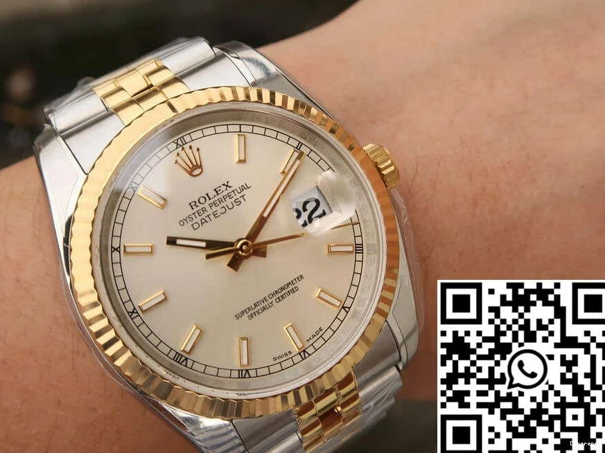 Rolex Gold AR 36MM Factory Yellow 116233 Datejust 0504